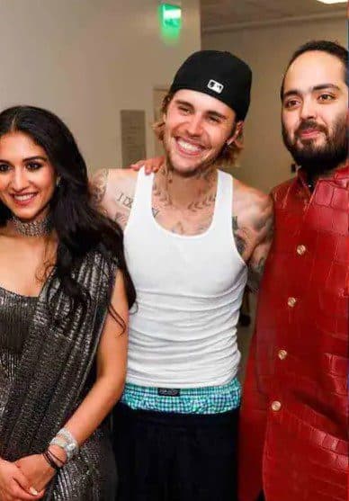 Justin Bieber da concierto privado en boda de hindú millonario