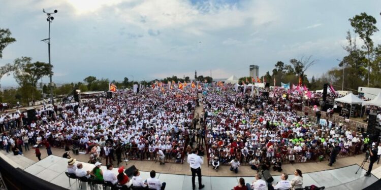 Arrasan Sheinbaum, Armenta y Chedraui en Puebla
