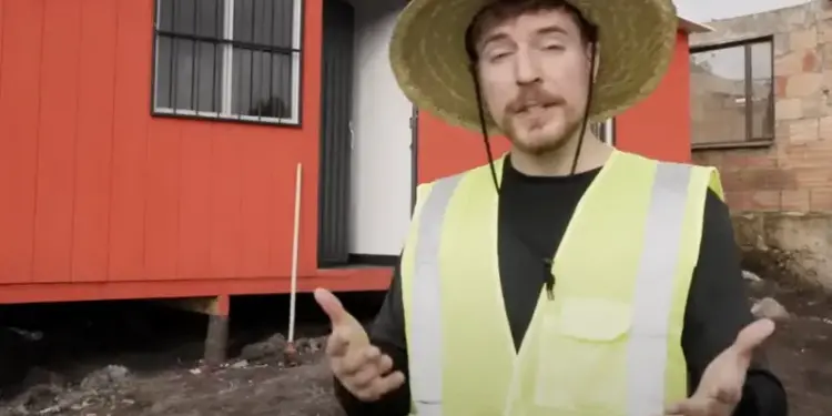 Youtuber MrBeast regala 100 casas en varios países, incluyendo México