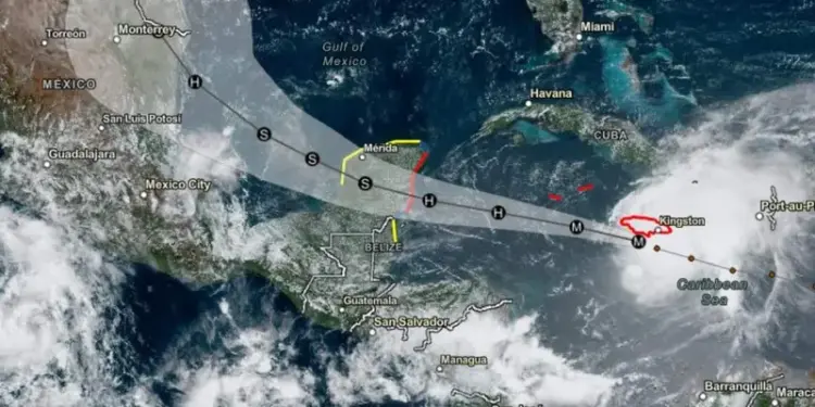 Huracán 'Beryl' llegará a Quintana Roo como categoría 2