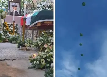 Cadete fallecido en práctica de paracaidismo, es despedido con honores