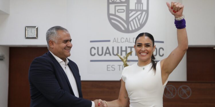 Pelean por elecciones en la alcaldía Cuauhtémoc