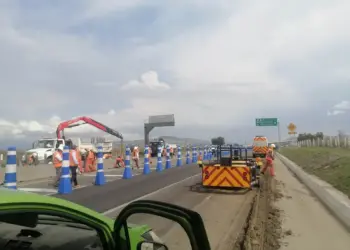 Trabajo forzado para reabrir Circuito Exterior Mexiquense