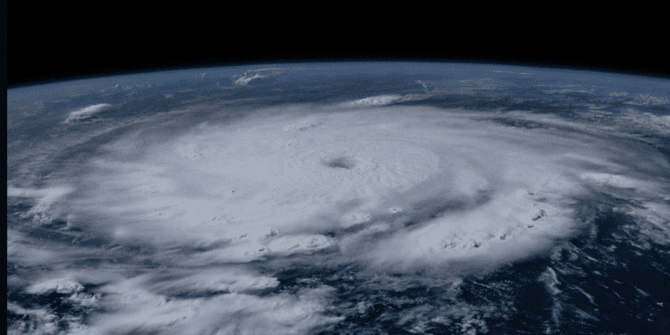 Así se ve el huracán Beryl desde el espacio