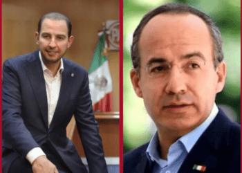 Felipe Calderón y Marko Cortés se enfrentan en redes