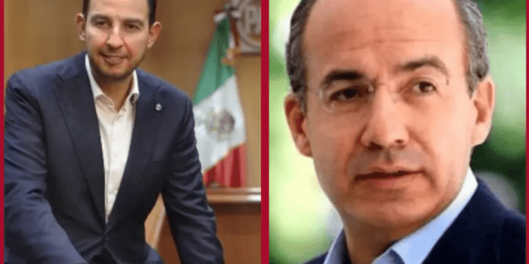 Felipe Calderón y Marko Cortés se enfrentan en redes