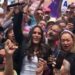 Alessandra Rojo celebra en el Ángel la anulación de conteo de votos