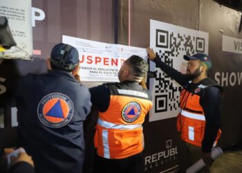 SUSPENDE ALCALDÍA ÁLVARO OBREGÓN OBRA EN PERIFÉRICO SUR 2950 POR RIESGO A LA POBLACIÓN