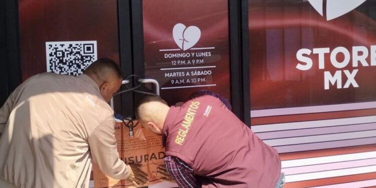 Clausura Gobierno Municipal establecimiento sin permiso de operación y faltas en medidas de seguridad