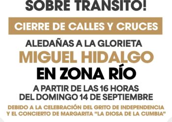 Anuncia Gobierno Municipal de Tijuana operativo de seguridad y apoyo vial por celebración del Grito de Independencia