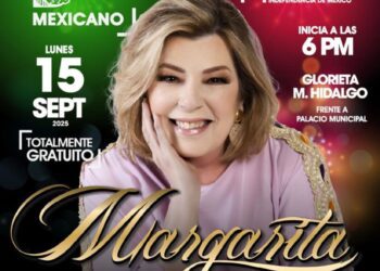 Anuncia Gobierno Municipal concierto para celebrar el Grito de Independencia con Margarita ‘La Diosa de la Cumbia’