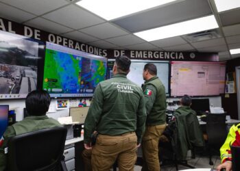 Da Gobierno Municipal de Tijuana puntual seguimiento a los incidentes ocasionados por las lluvias en la región