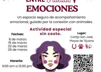 Inicia Gobierno Municipal de Tijuana taller ‘Entre Huellas y Emociones’ para fortalecer el bienestar emocional de las mujeres