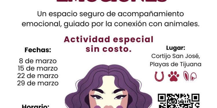 Inicia Gobierno Municipal de Tijuana taller ‘Entre Huellas y Emociones’ para fortalecer el bienestar emocional de las mujeres