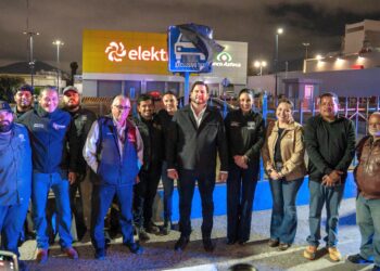 Inaugura Ismael Burgueño nuevo Sendero Seguro en el crucero de la 5 y 10