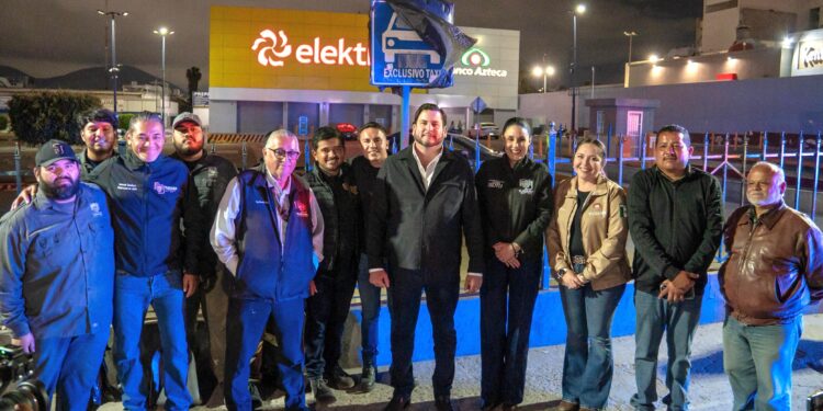 Inaugura Ismael Burgueño nuevo Sendero Seguro en el crucero de la 5 y 10